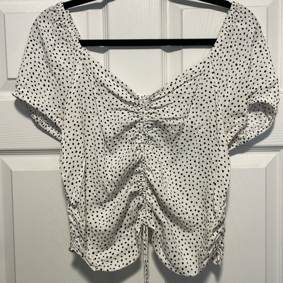 H&M Square-Neck crop-top - Picture 2 of 6